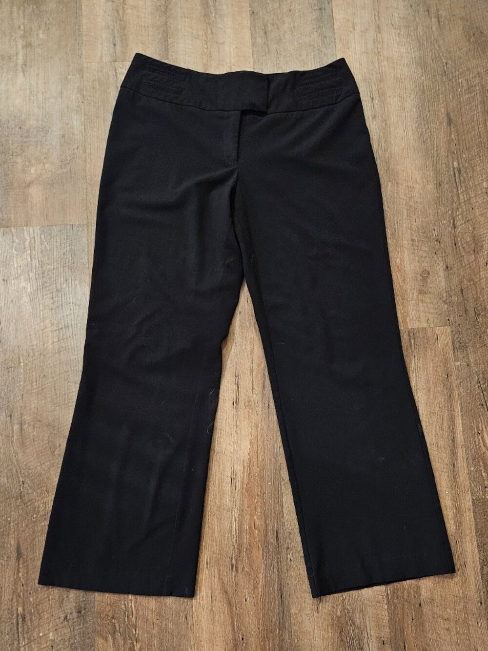 Worthington Black Career Dress Pants Women's Size 14 Straight Leg